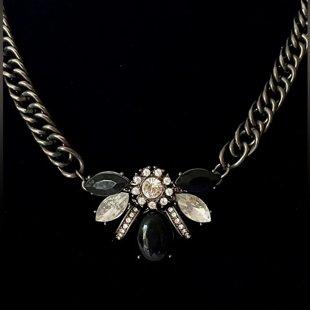 Gothic Rhinestone Necklace